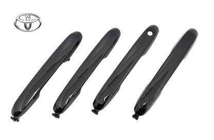 Genuine Toyota Land Cruiser 250 LC250 Black Door Handle 4pc No Digital Key OEM0