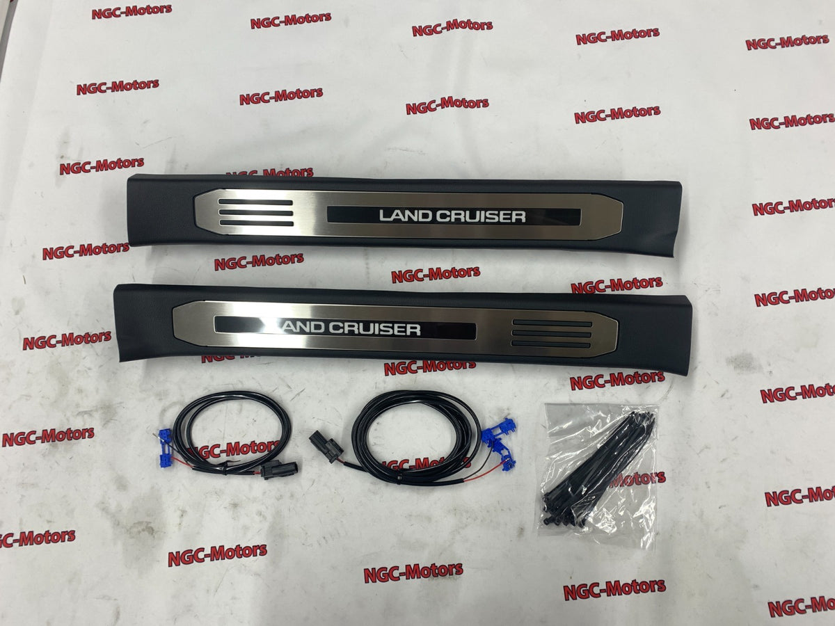 TOYOTA Genuine Land Cruiser 250 J250W Door Illuminated Scuff Plates 0852D-600A0