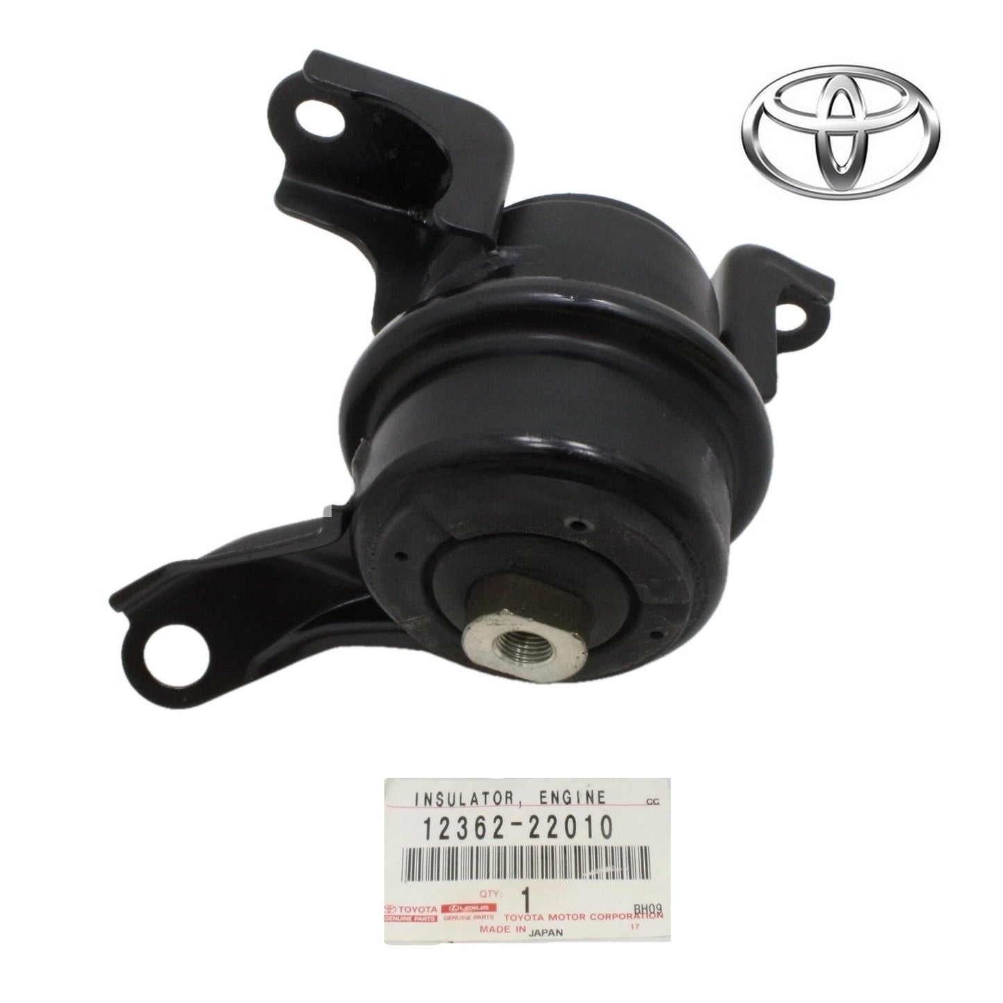 TOYOTA GENUINE 12362-22010 INSULATOR, ENGINE MOUNTING, RH FOR TRANSVERSE ENGINE0