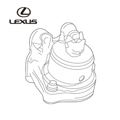 OEM INSULATOR ENGINE MOUNTING FR RH Genuine Toyota Lexus LX 600 12361-703400
