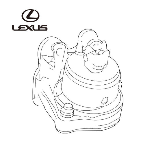 OEM INSULATOR ENGINE MOUNTING FR RH Genuine Toyota Lexus LX 600 12361-703400