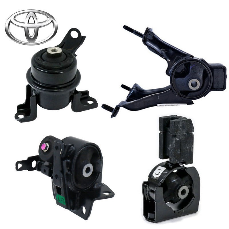 Toyota Genuine 12372-22072/12362-22010/12371-22140/12361-22090 Engine Mount Set0