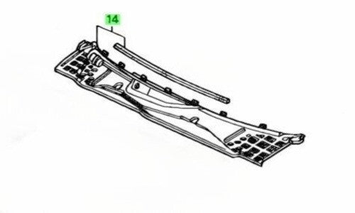 OEM COWL TOP ASSY. Genuine Honda/Acura NSX ABA-NA1/NA2 E-NA1/NA2 74200-SL0-020