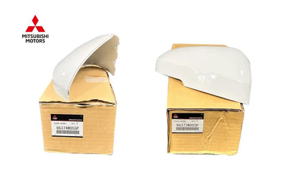NEW Genuine Mitsubishi Door Mirror Outer Cover L&R Set OEM 96374W055P 96373W055P0