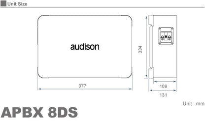 Audison APBX-8DS Box Subwoofer 250W3