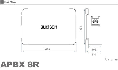 Audison APBX-8R Box Subwoofer 250W3