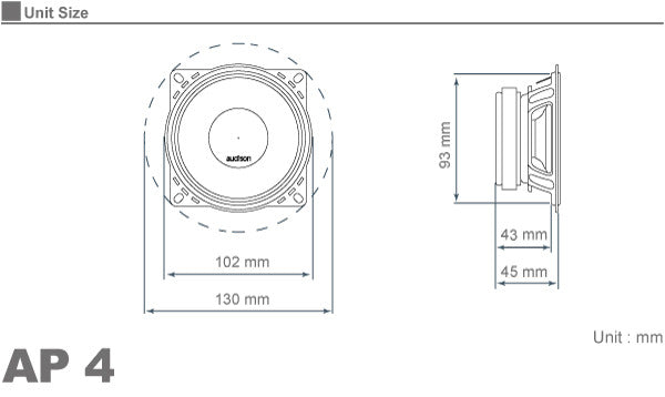 Audison APK-163 Speaker 165mm 3-Way Separate4