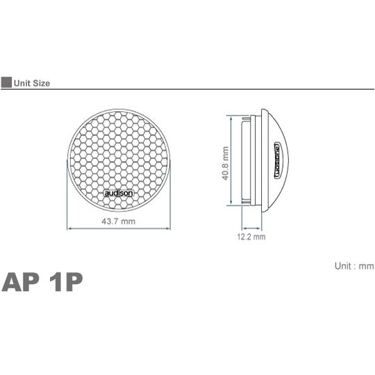Audison APK-165P Speaker 165mm 2-Way Pair2