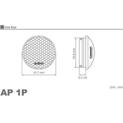 Audison APK-165P Speaker 165mm 2-Way Pair2