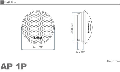 Audison APK-165P Speaker 165mm 2-Way Pair5
