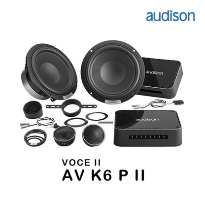 Audison AV-K6-P-II Speaker Passive 2-Way Component Set0