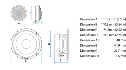 Audison AV-K6-P-II Speaker Passive 2-Way Component Set3