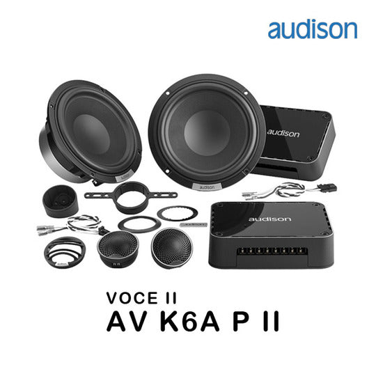 Audison AV-K6A-P-II Active 2-Way Component Set 150W0