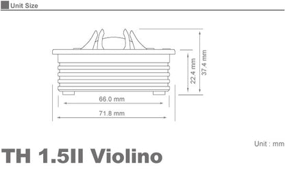 Audison TH-15-II-Violino Tweeter 38mm3