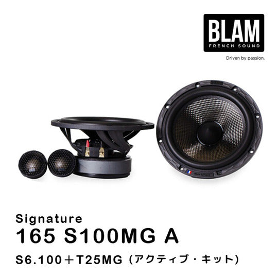 BLAM 165-S100MG-A Active Speaker Kit S6.100+T25MG0