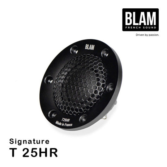 BLAM T-25HR Speaker 25mm Soft Dome Tweeter High Res0