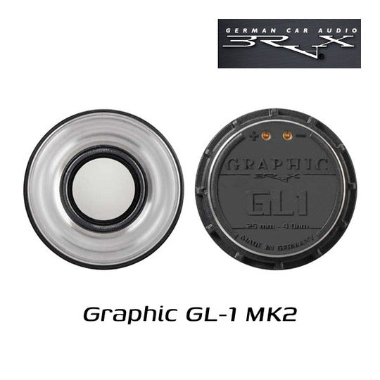 BRAX Graphic GL-1 MK2 Tweeter 25mm Ceramic Aluminum Dome0