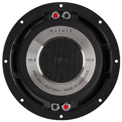 BRAX MATRIX-ML8-SUB Subwoofer 20cm 2Ω DVC2