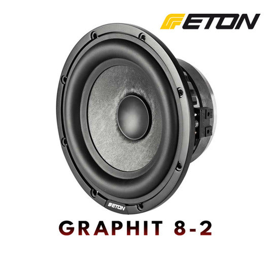 ETON GRAPHIT 8-2 20cm 2Ω DVC Flat Subwoofer0