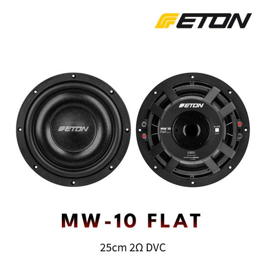 ETON MW-10 FLAT subwoofer 25cm 2Ω DVC0