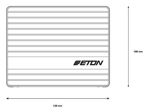 ETON PA4 Power Amplifier 45W×2ch + 80W×2ch2