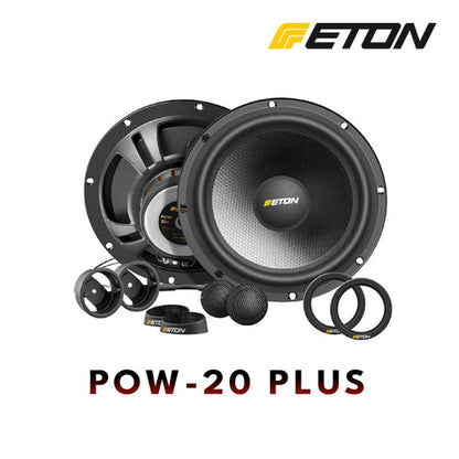 ETON POW-20 PLUS 2WAY Speaker Set 20cm Woofer0