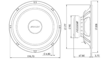 ETON POW-20 PLUS 2WAY Speaker Set 20cm Woofer4