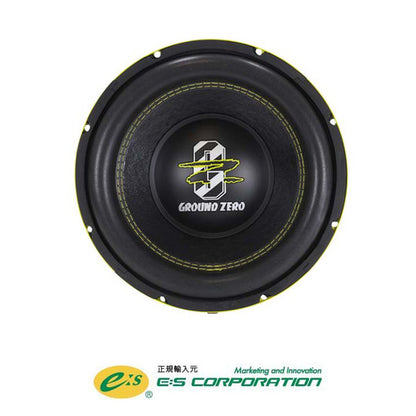 Ground Zero GZRW 10XSPL 10inch Subwoofer 2ΩDVC2