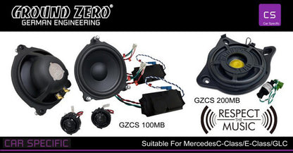Ground Zero GZCS W-200MB.RH-R 8-Inch Midwoofer 220W2
