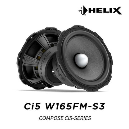 HELIX Ci5 W165FM-S3 Midbass 16.5cm 50Hz-5KHz0