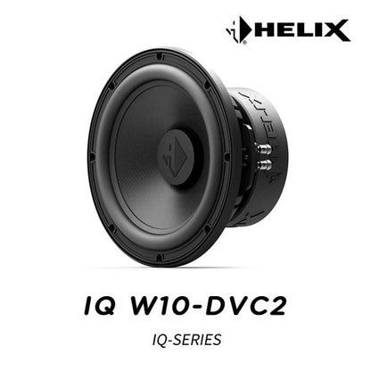 HELIX IQ W10-DVC2 Subwoofer 25cm 2Ω DVC0