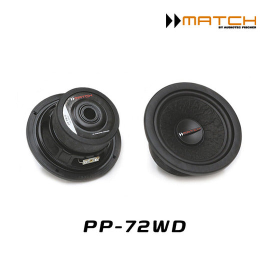 MATCH PP-72WD Woofer Unit 16.5cm 2Ω DVC0