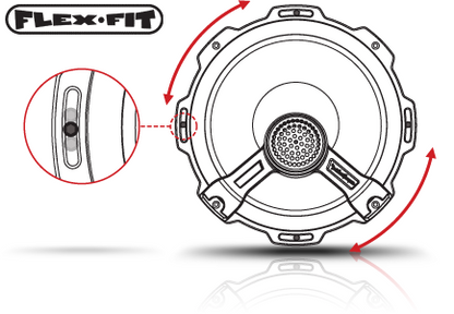 Rockford Fosgate T2652-S 2way Component Speaker 16.5cm9