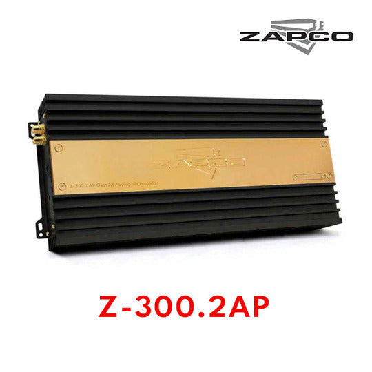 ZAPCO Z-300.2AP Power Amplifier 300W×2ch0