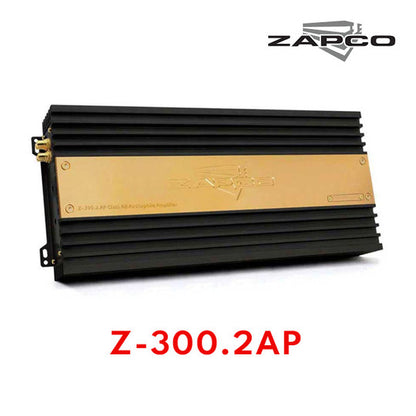 ZAPCO Z-300.2AP Power Amplifier 300W×2ch0